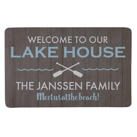 Our Lakehouse Doormat - Brown - 17x27