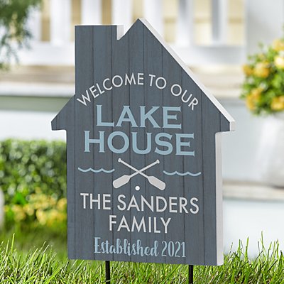 Our Lakehouse Outdoor House Sign