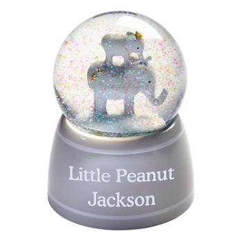 Stephen Joseph® Delightful Baby Snow Globes - Elephant - Message