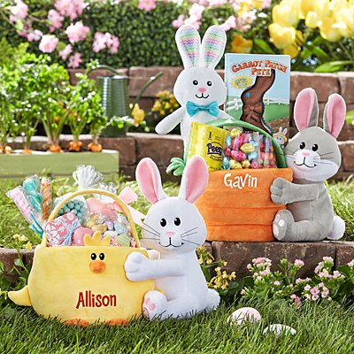 Hop Along Bunny Easter Basket