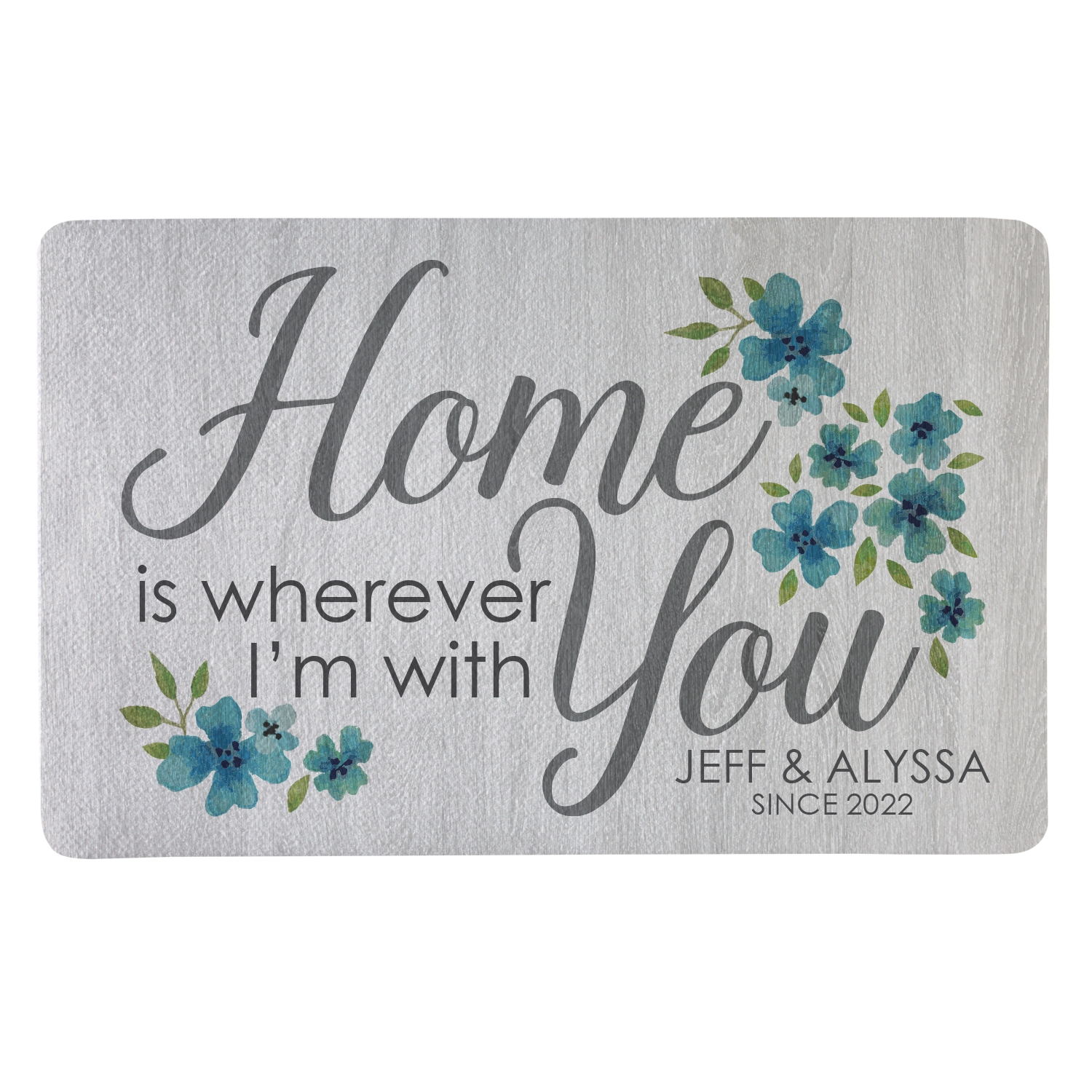 Home is With You Doormat - 17x27