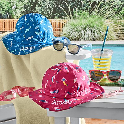 Stephen Joseph® Fun In The Sun Hat & Sunglasses Set