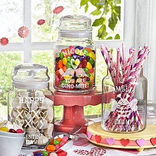Sweet Treats Glass Candy Jar