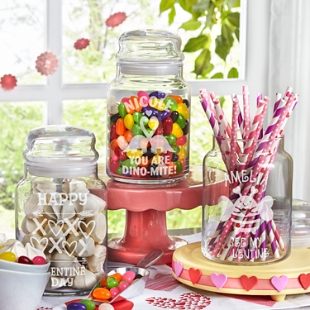 Sweet Treats Glass Candy Jar
