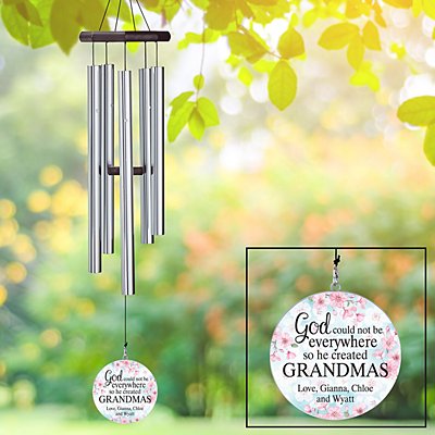 God Couldn't Be Everywhere Wind Chime