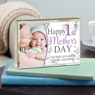 First Mother's Day As Grandma Photo Print, Mother's Day Gift For First Time  Grandma, Personalised 1st Time Grandma Gifts