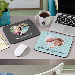 Heart Photo Mouse Pad