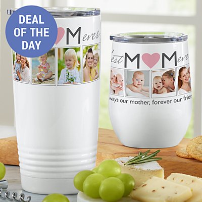 Best Mom Ever Photo Insulated Tumbler