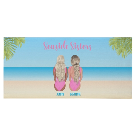 Summer Girls Beach Towel-Standard - 2 Girls