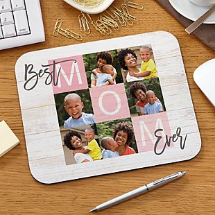 Best Mom Ever Photo Tile Mouse Pad