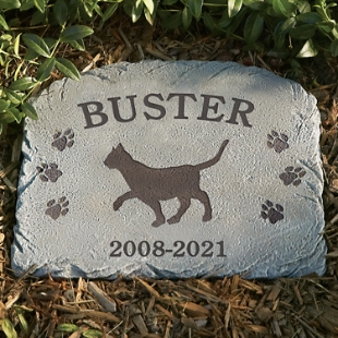 Memorial Garden Stone - Dog or Cat