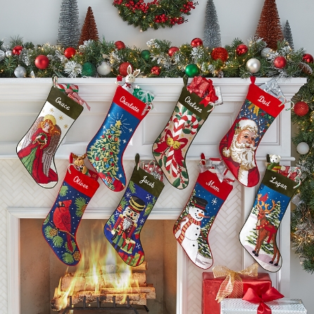 Needlepoint Stocking | Personal Creations