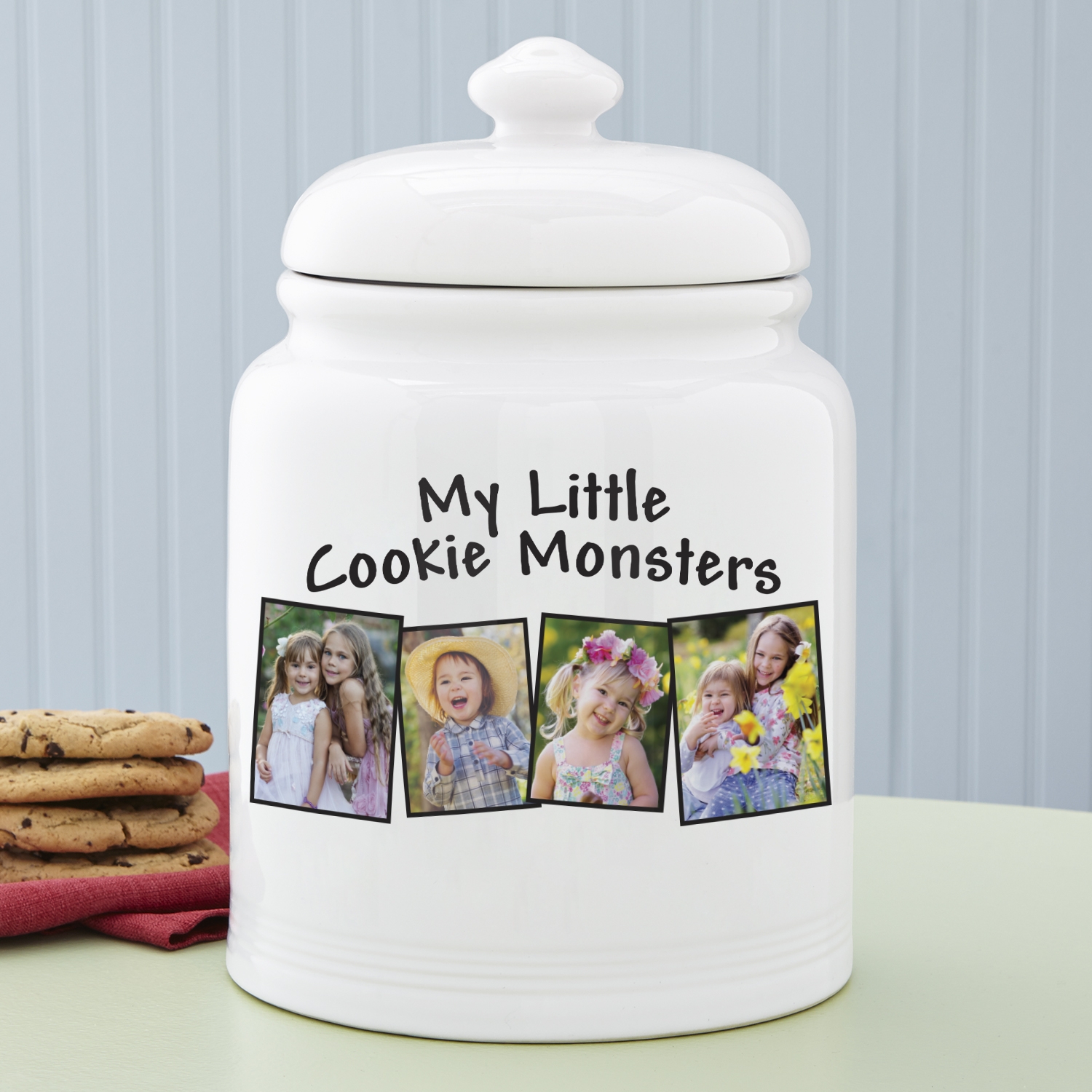 Sweet Treats Photo Cookie Jar 