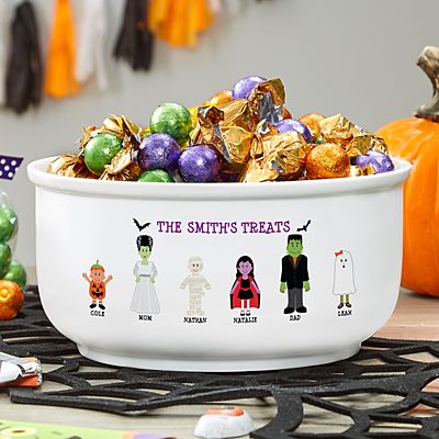 Spooky Family Candy Bowl