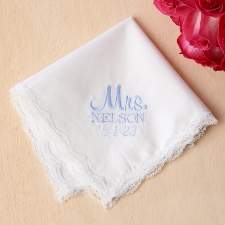 Something Blue Handkerchief