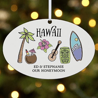 Trip To Remember Hawaii Ornament 