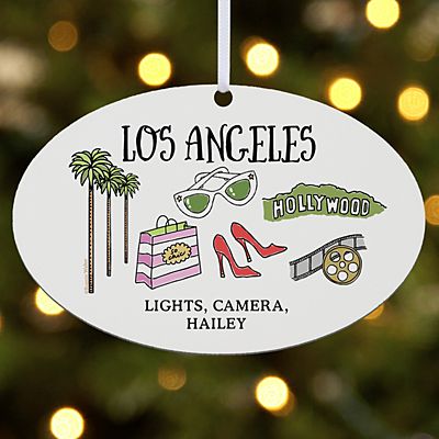 Trip To Remember Los Angeles Ornament 