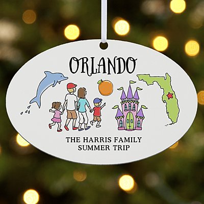 Trip To Remember Orlando Ornament 