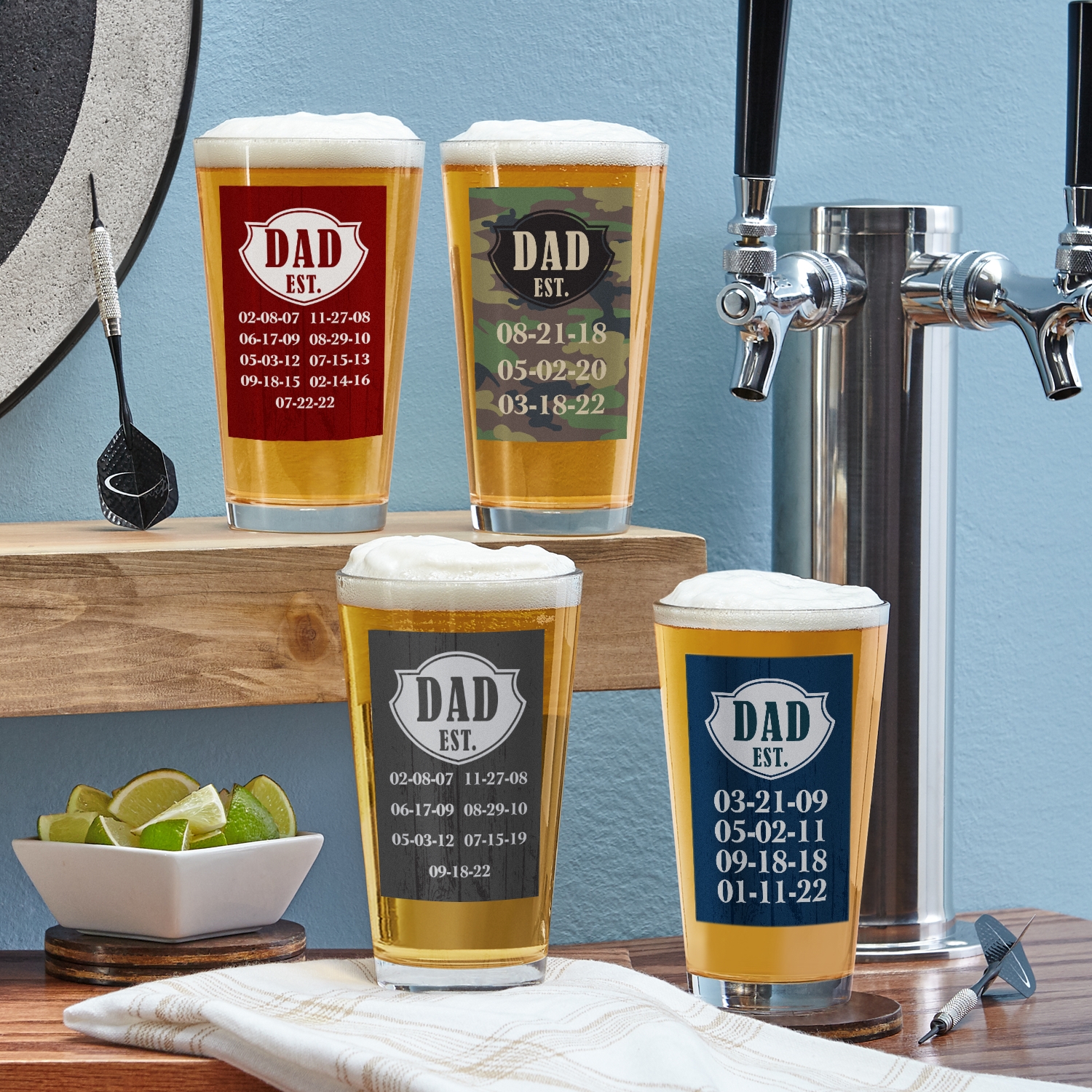 Established Pint Beer Glass