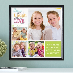 Live Laugh Love Photo Canvas