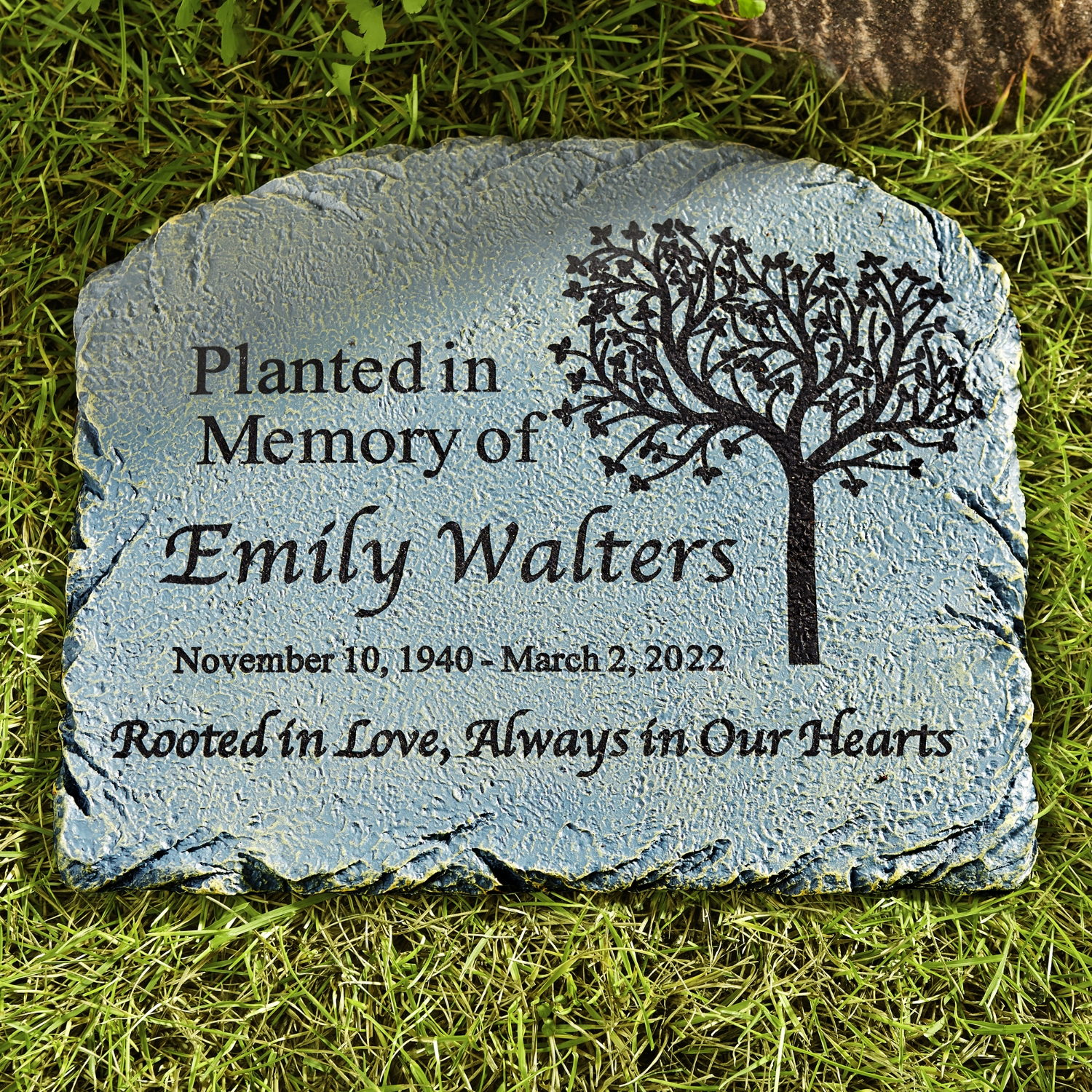 Rooted in Love Memorial Garden Marker | Personal Creations