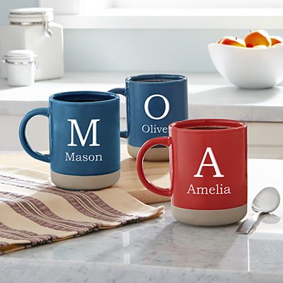 Personalized Monogram Ceramic Mug