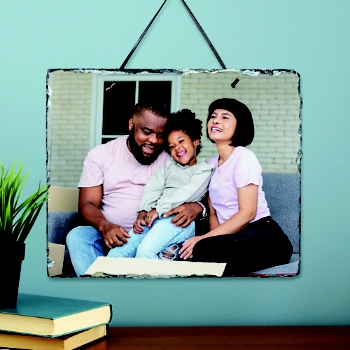 Elegant Personalized Photo Slate