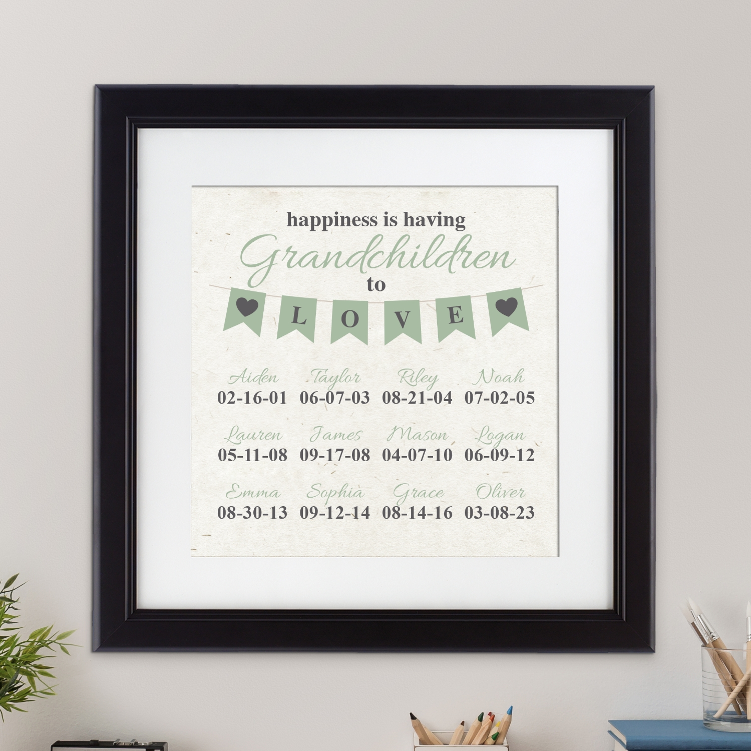 A Grandparents Love Framed Print