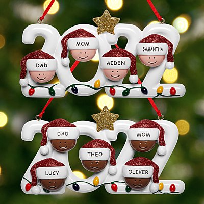 2022 Family Christmas Baubles