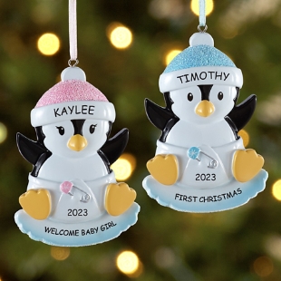 Baby Penguin Bauble