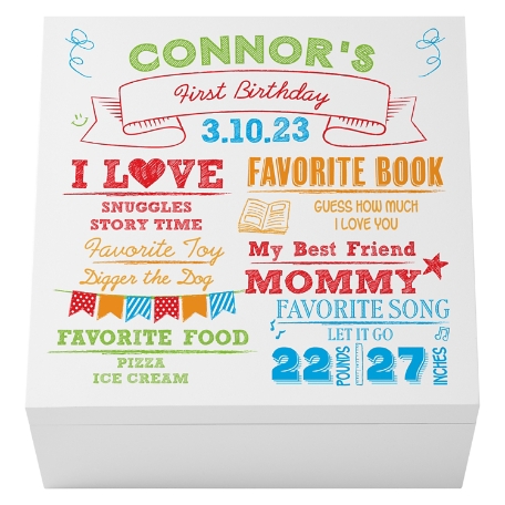 Moment in Time Keepsake Box - Green
