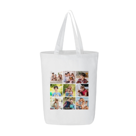 Picture-Perfect Photo Tile Tote Bag - 9
