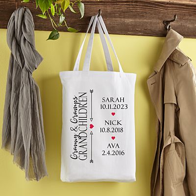 Grandkids Have Our Hearts Tote Bag