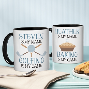 Personalized Hobby Game Mug