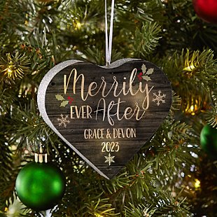 TwinkleBright® LED Merrily Ever After Heart Ornament