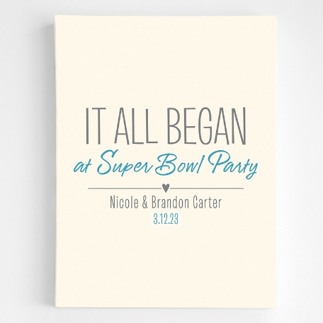 Where It All Began - Premium Gallery Wall Art - 18x24 - Ivory