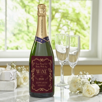 Special Reserved Wine Labels (Set of 4)