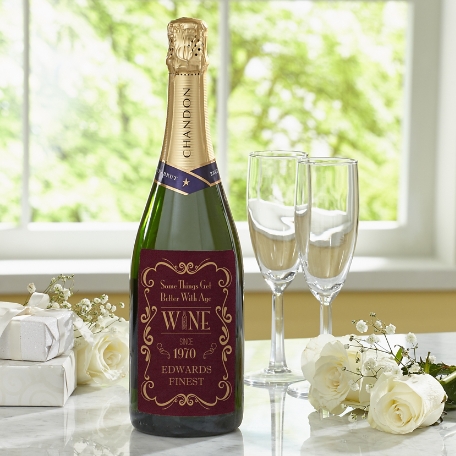 Special Reserved Wine Labels (Set of 4)