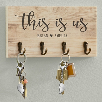 Two Become One Bundle: Keyhook + 2 Keychains