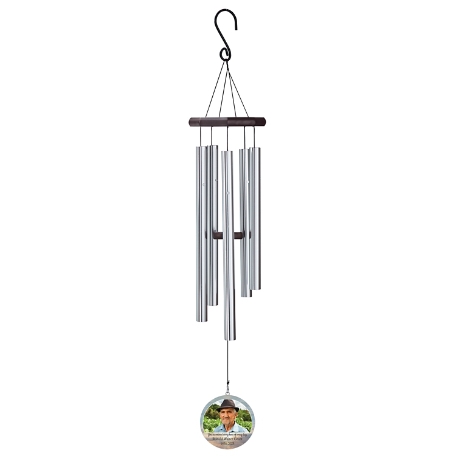In Memory Photo 30 inch Wind Chime - Sunset