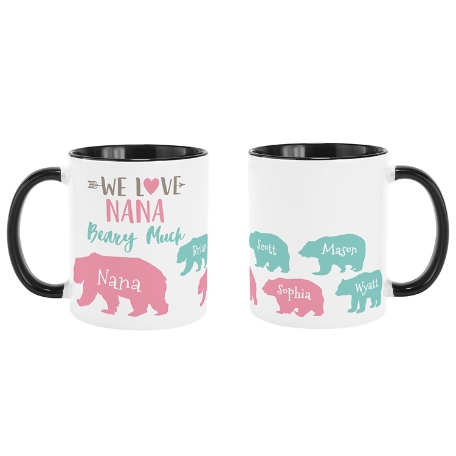 Love Her Beary Much Mug - 2-12 Cubs -11oz Black Handle