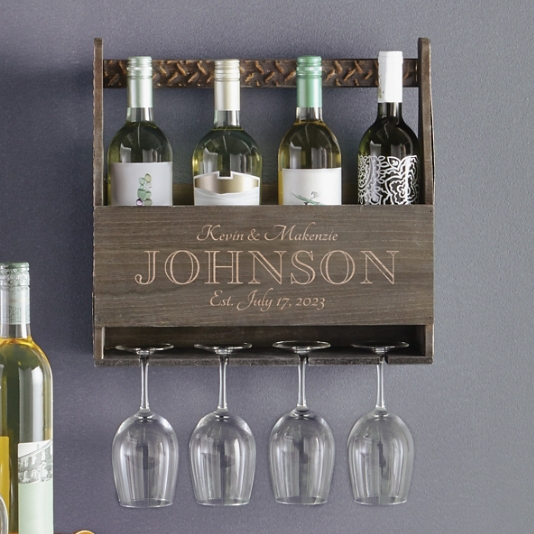 Wine best sale rack gift