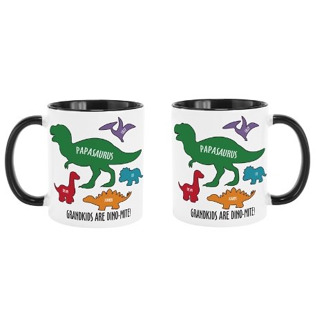 Daddysaurus Mug - 11oz w/ Black Handle