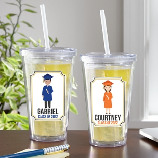 Graduation Character Tumbler