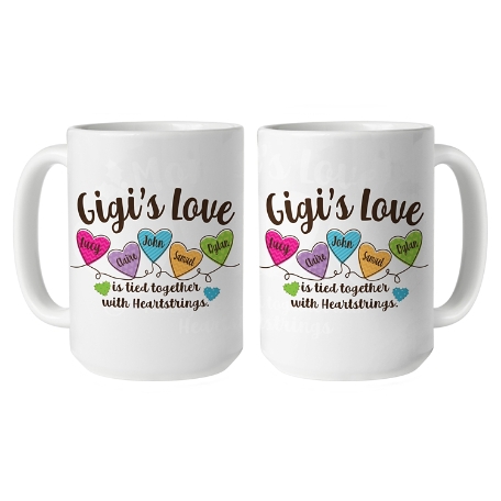 Heartstrings Mug - 15 oz