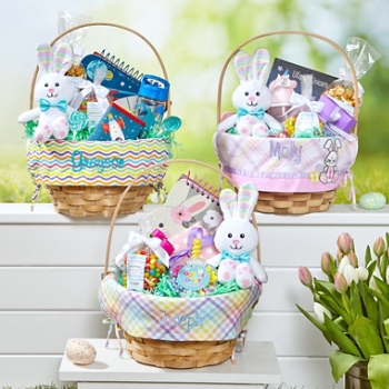 12" Customizable Personalized Easter Basket