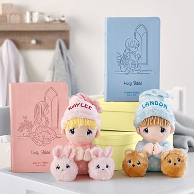 Precious Moments Children's Bible & Plush Doll Set