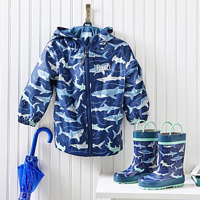 Stephen Joseph® Puddle Jumper Shark  Raincoat & Boots