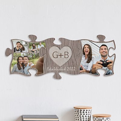 Carved In Love Photo Mini Puzzle Set