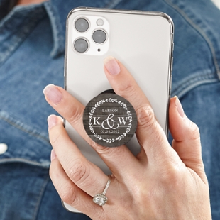 Sophisticated Couple PopSockets PopGrip®